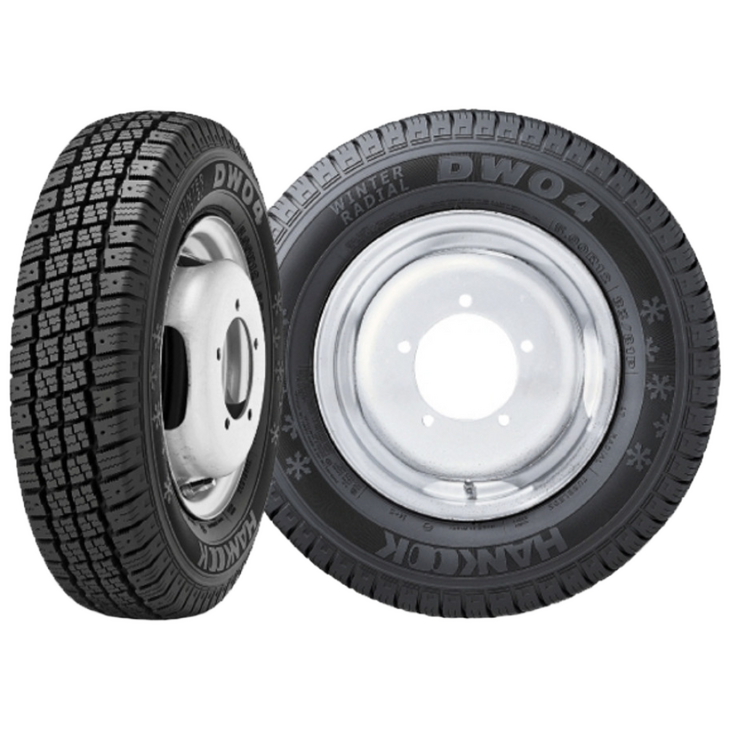 한국타이어 195 15 8P  스노우 DW04 19515 8p   봉고3 1톤 , 포터2 4륜, 봉고3 4륜  스파이크 장착 가능