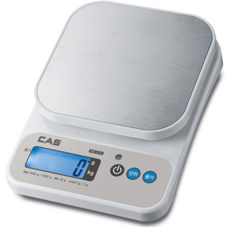 카스 디지털 정밀 저울 5kg, WA-21D - 쇼핑뉴스
