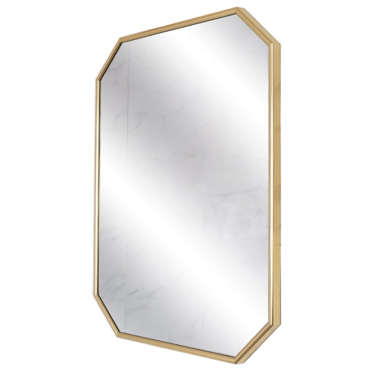 골드 팔각 거울, 단일색상 20230311