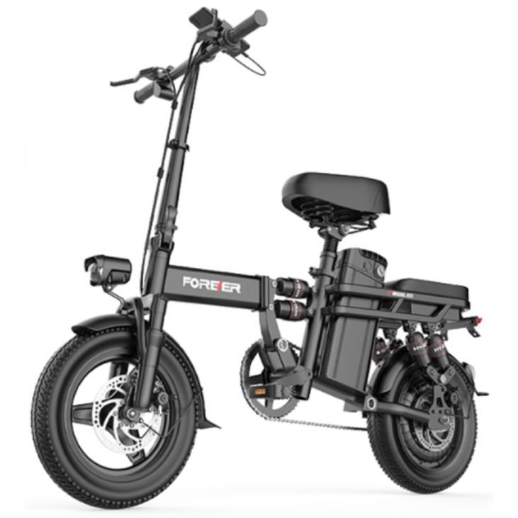 에코벨로 전기 자전거 접이식 전동 바이크 48V 출퇴근 와이프 생일선물, 보급형