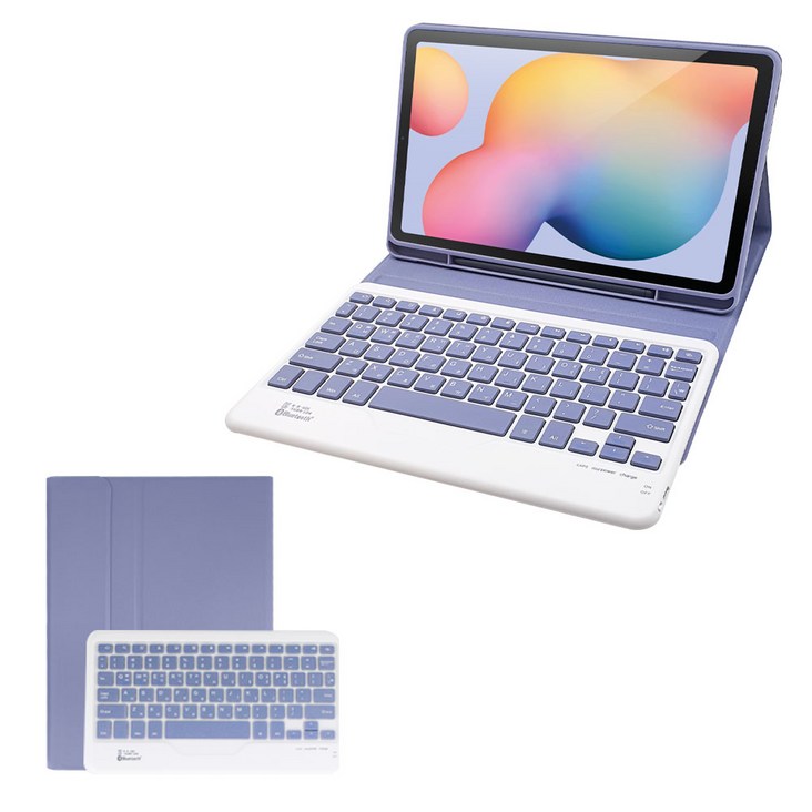 삼성 갤럭시탭 S8 S7 플러스 S7FE 콤비 블루투스 키보드 케이스 북커버 S펜수납 31cm , 28cm, 콤비 라벤더 삼성 갤럭시탭 S8 S7 플러스 S7FE 콤비 블루투스 키보드 케이스 북커버 S펜수납 31cm , 28cm, 콤비 라벤더
