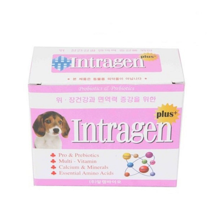 인트라젠 플러스 30P 분말 애완동물 장 면역 영양제