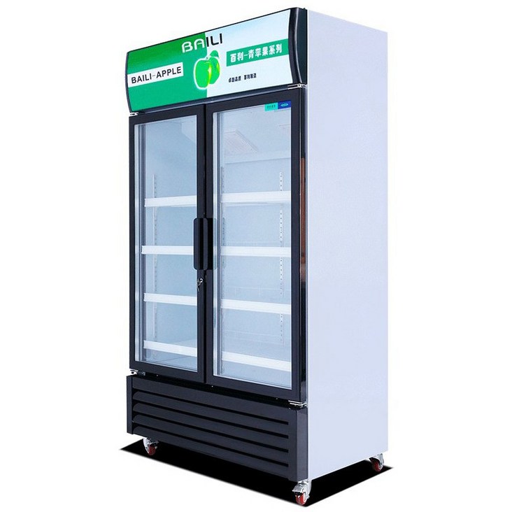 삼성냉장고5도어 대용량 업소용 냉장 쇼케이스 마트 음료수 냉장고, 1.2m 폭 양문 화이트 818L 공냉식