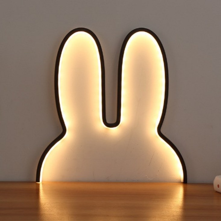 토끼 귀 LED 무드등
