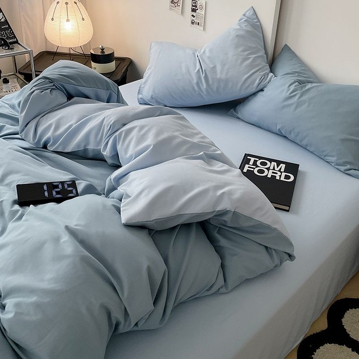 유판 부드러운 심플 고품질 이불커버 단품