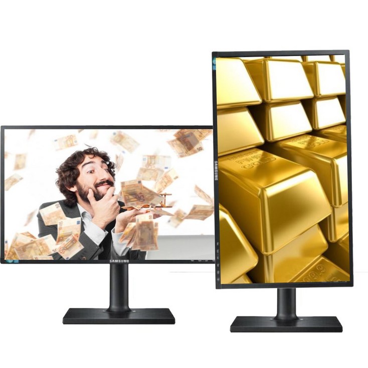삼성전자 S22E45K LED HDMI 22인치 중고 모니터 피벗 세로 삼성전자 S22E45K LED HDMI 22인치 중고 모니터 피벗 세로