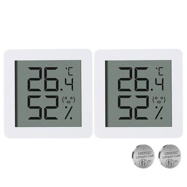 샤오미 온습도계 2개 미니 디지털 실내 습도계 온도계 온도습도계 C101