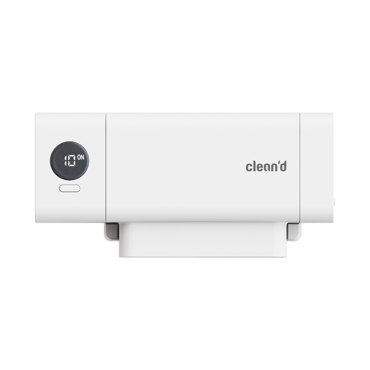 클린디 가정용 무선 2인용 칫솔살균기 트윈디 CL406, 화이트