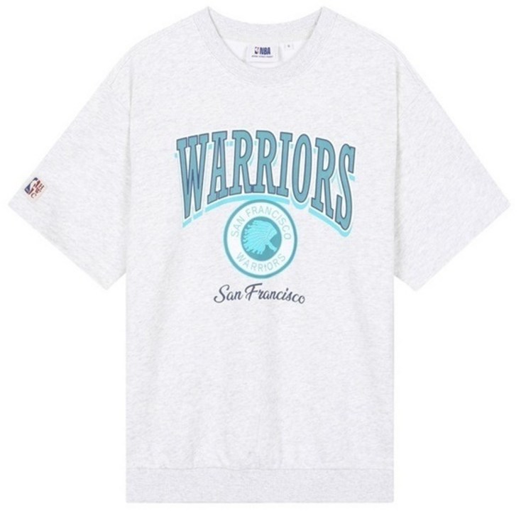 GSW 하드우드 테리 반팔 맨투맨