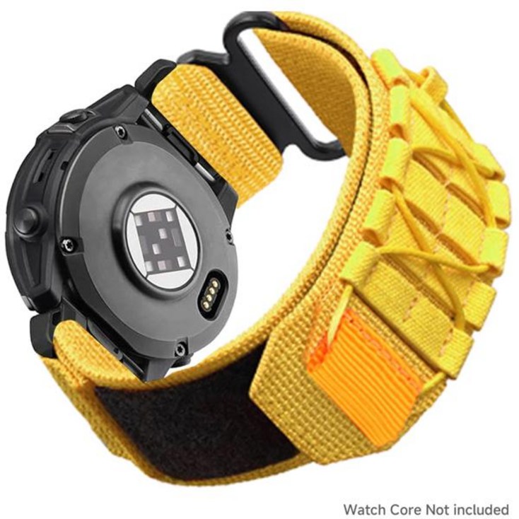 호환  2226mm 나일론 스트랩 가민 Fenix 8 E 5 5X 6X 6 7 7X ProTACTIXMk2 Mk2i G1엔듀로 2 3 스포츠 팔찌 퀵핏 시계줄