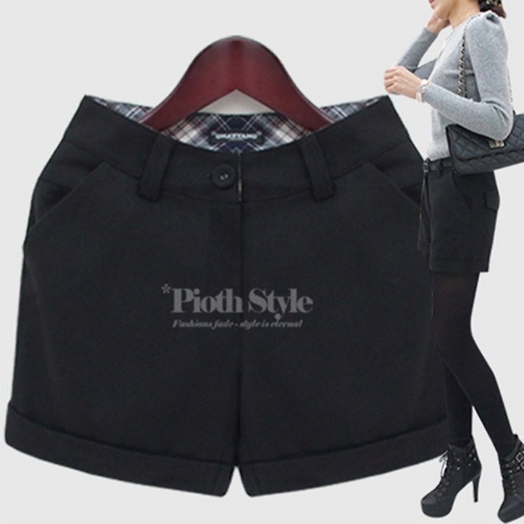 피오뜨 7529.모직롤업 팬츠, 반바지 피오뜨 7529.모직롤업 팬츠, 반바지