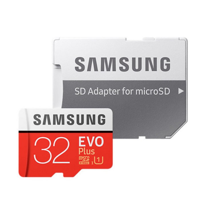 삼성전자 EVO plus 마이크로SD 메모리 카드 MB-MC32HA/KR 정품 - 투데이밈