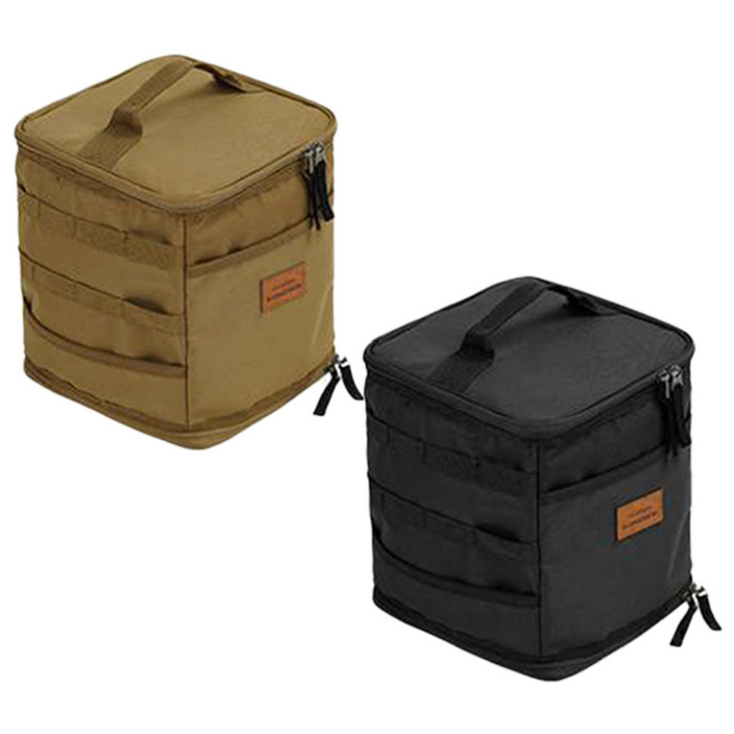 캠핑 스토리지백 이소가스통 연료백 수납 케이스 가방, 블랙