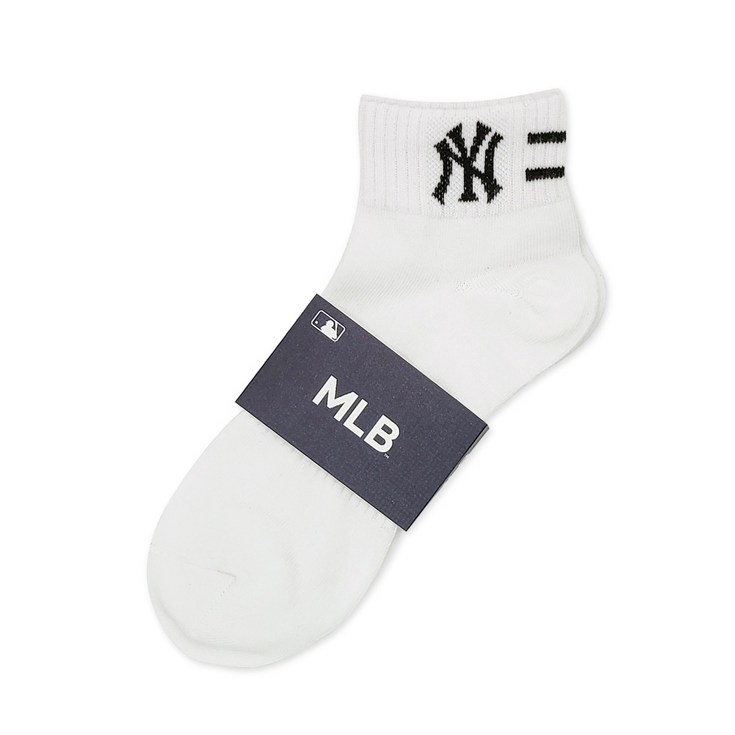 MLB 남성용 목로고 단목 5족 MLB3001WH MLB 남성용 목로고 단목 5족 MLB3001WH