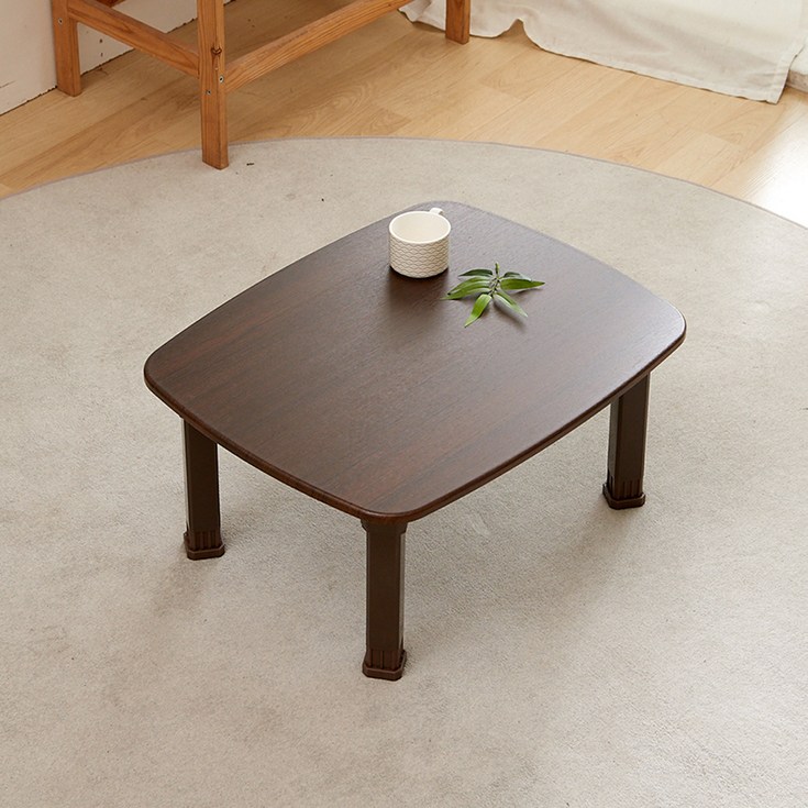 BHOME 590x480 라운드다용도상, 단일색상