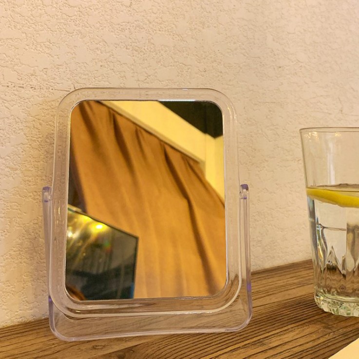 졸리베이비 심플 스퀘어 탁상용 메이크업 거울
