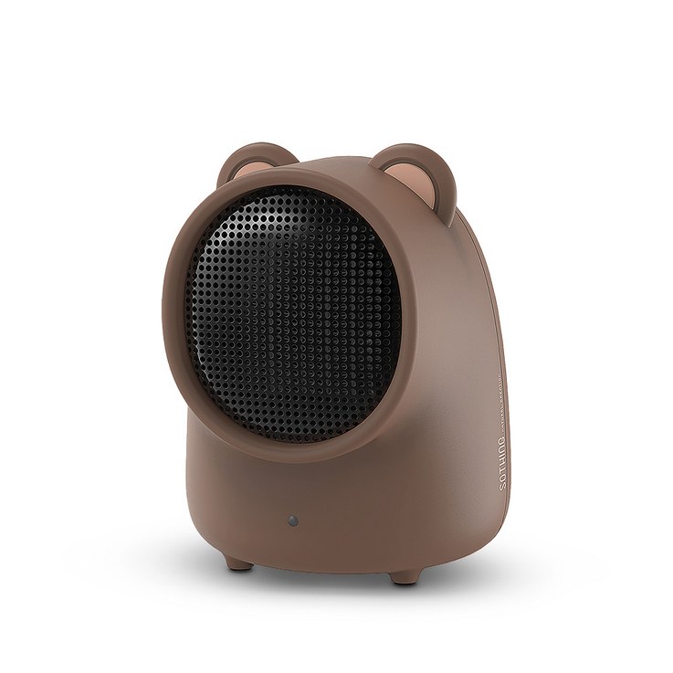 소싱 PTC 가정용 캠핑용 미니 온풍기 시즌2, Warmbaby Mini Heater, 브라운 소싱 PTC 가정용 캠핑용 미니 온풍기 시즌2, Warmbaby Mini Heater, 브라운