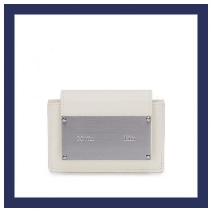 국내매장정품 MATIN KIM 마뗑킴 ACCORDION WALLET IN WHITE 국내매장정품 MATIN KIM 마뗑킴 ACCORDION WALLET IN WHITE