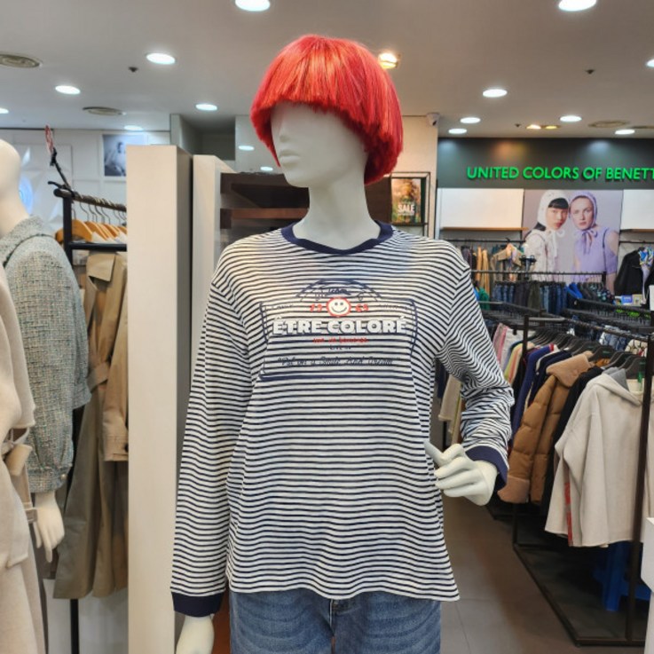 베네통 마스트라이프티셔츠BATSA5411