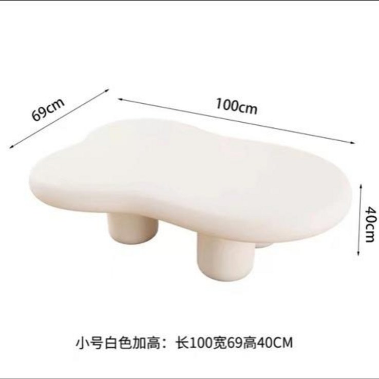 세라믹상판 8인용 확장형 4인용 원형 식탁 현대적인 나무 커피 테이블 일본식 거실 흰색 콘솔 바닥 책상 소파 북유럽 가구, 1.100x69x40cm