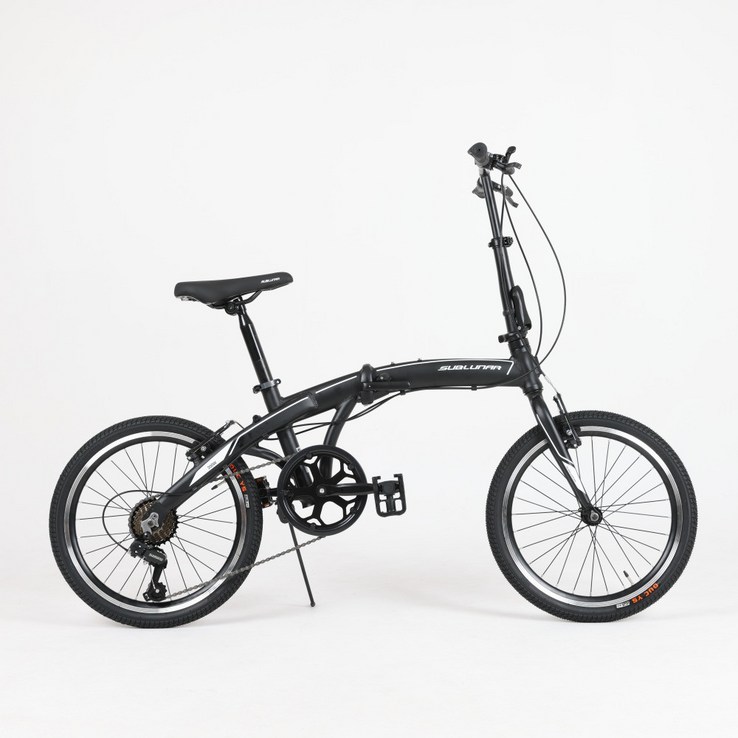 서브루나 200V 미니벨로 접이식 자전거 경량 가벼운 폴딩 20인치 시마노 7단 반조립