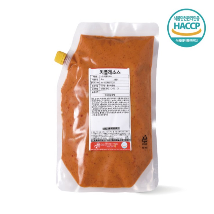 아이엠소스 치폴레소스 멕시코식 미국요리 치킨 디핑 다용도 당일발송보장, 2kg, 1개