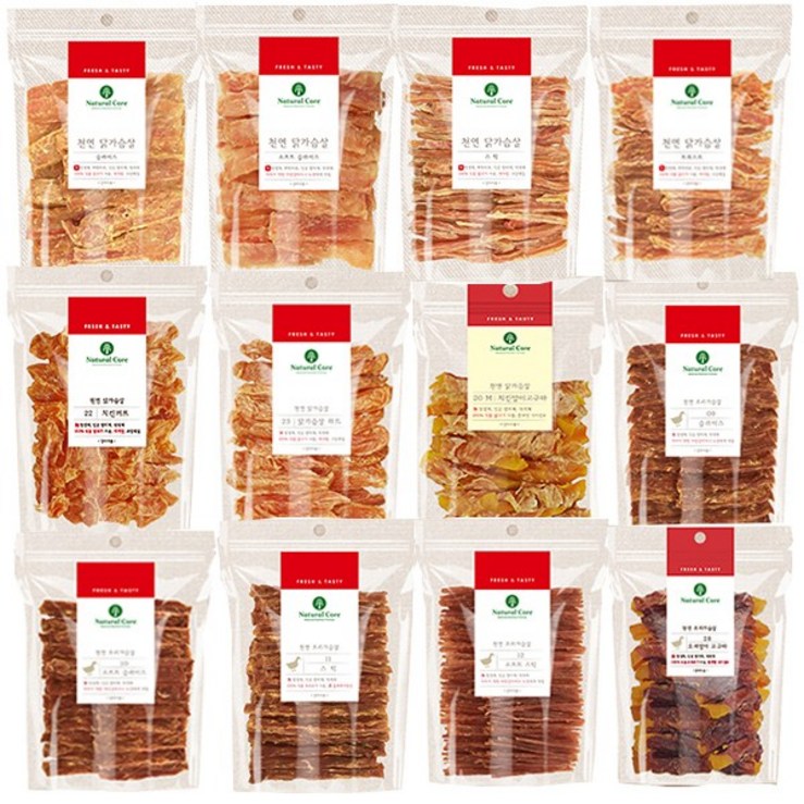 네츄럴코어 천연간식 200g 모음, 1개, 200g 네츄럴코어 천연간식 200g 모음, 1개, 200g