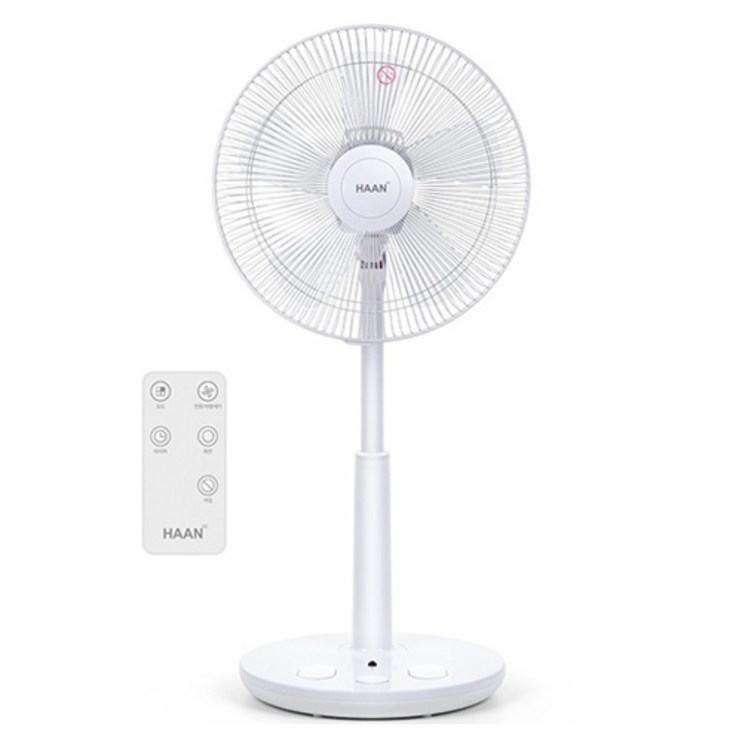 한경희이지라이프 초미세풍 발터치 리모컨 선풍기 HAANHDC230