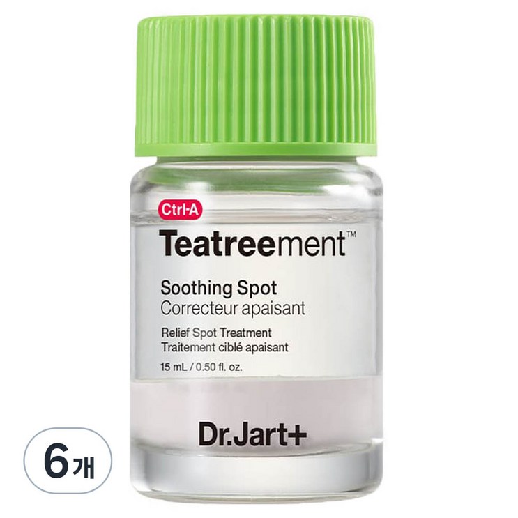 닥터자르트 컨트롤에이 티트리먼트 수딩스팟, 15ml, 6개