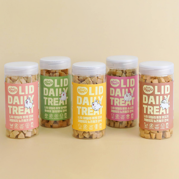 세이오앙 강아지 노즈워크 훈련용 저알러지 간식 LID 데일리 트릿, 오리고기맛, 1개, 500g 세이오앙 강아지 노즈워크 훈련용 저알러지 간식 LID 데일리 트릿, 오리고기맛, 1개, 500g