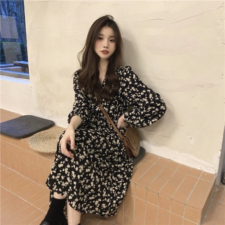 Aec go 여성 플로랄 롱 원피스 여름 꽃무늬 원피스 Aec go 여성 플로랄 롱 원피스 여름 꽃무늬 원피스