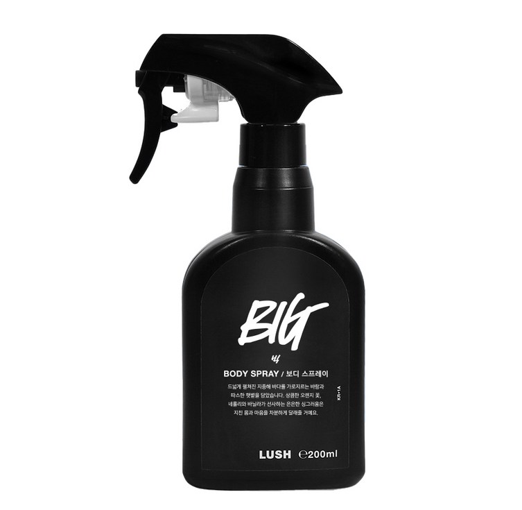 러쉬 빅 보디 스프레이, 200ml, 1개