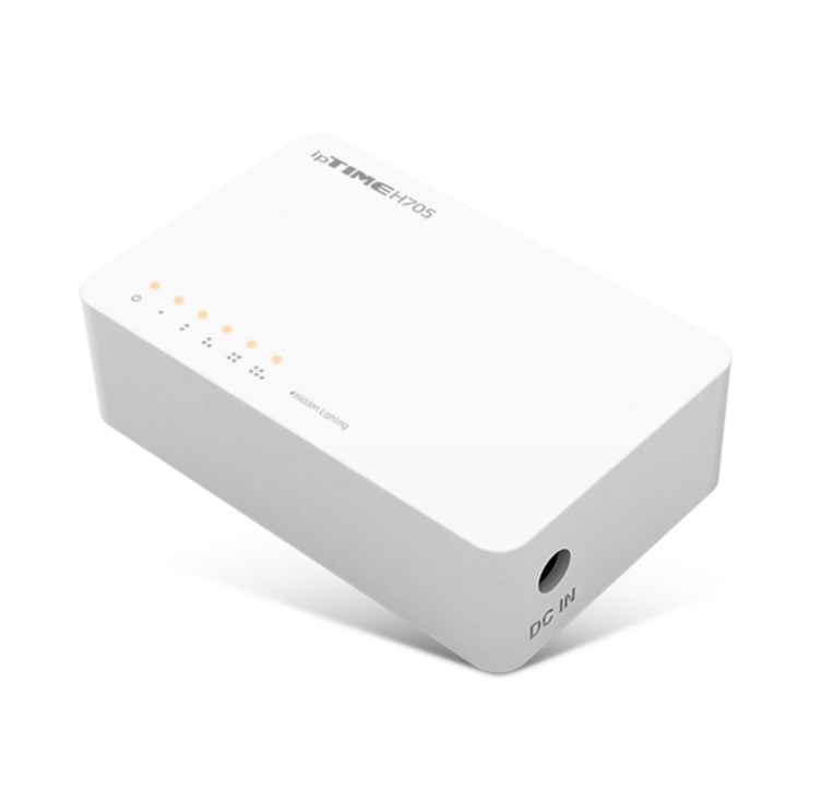 ipTIME 5port 100Mbps LAN 스위치허브