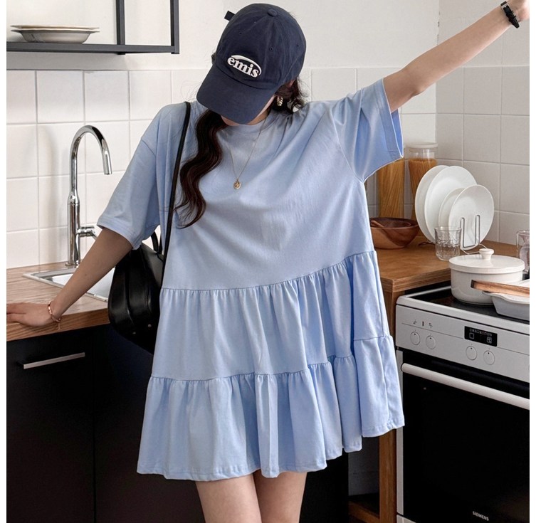 투데이앤룩 미니 캉캉 여름 플레어 면 원피스 투데이앤룩 미니 캉캉 여름 플레어 면 원피스