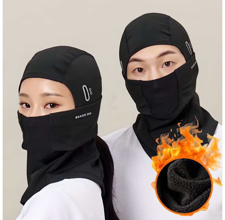 브랜드온 방한 기모 바라클라바 오토바이, 1개