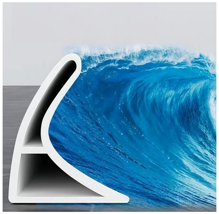 라워스 곡선형 다용도 워터가드 욕실 물막이