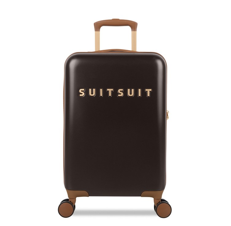 수잇수잇 세븐티스 에스프레소 블랙 PE 20인치 기내용 캐리어 TR71312