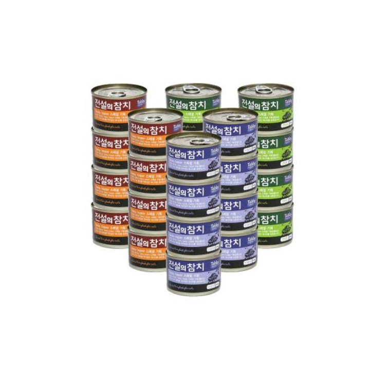 전설의참치캔 콤보 160g x 24개