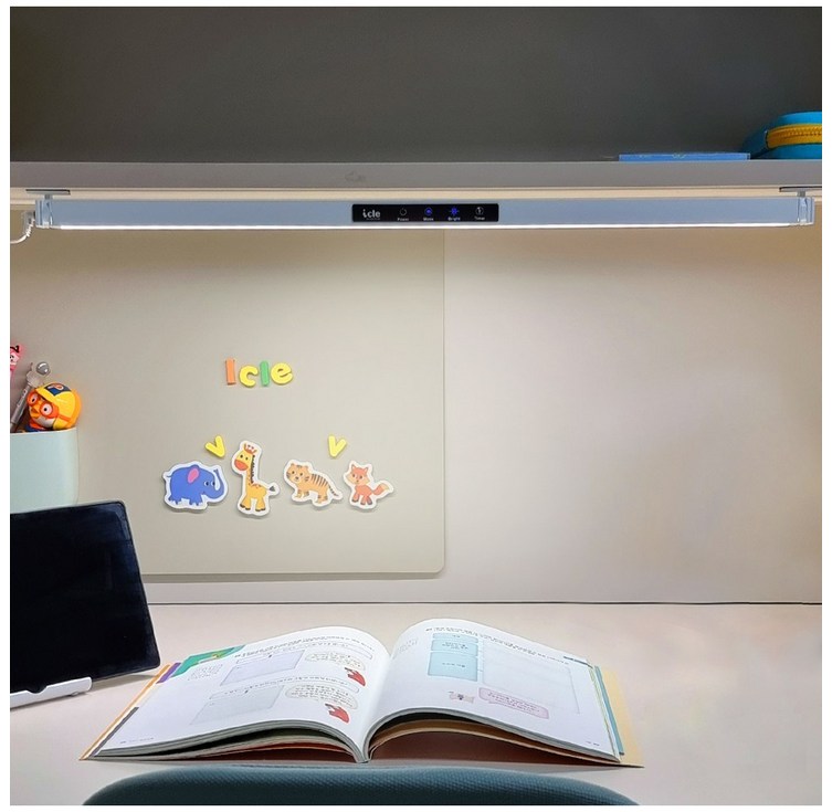 아이클 LED 책상 독서실 스탠드 조명 책상등 독서등 싱크대 부착형