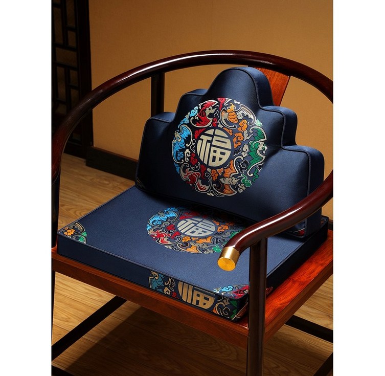 전통 보료 쿠션 폐백 의자 좌식 방석 오룡 예단 사극 왕실 궁중 인테리어