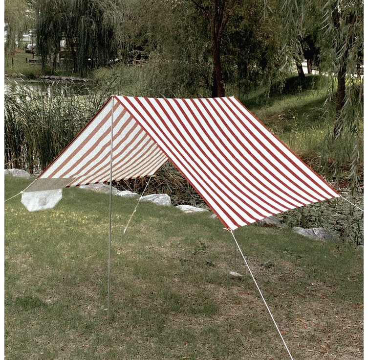 24그램 미니타프 스트라이프마젠타 그늘막 감성타프 24gram