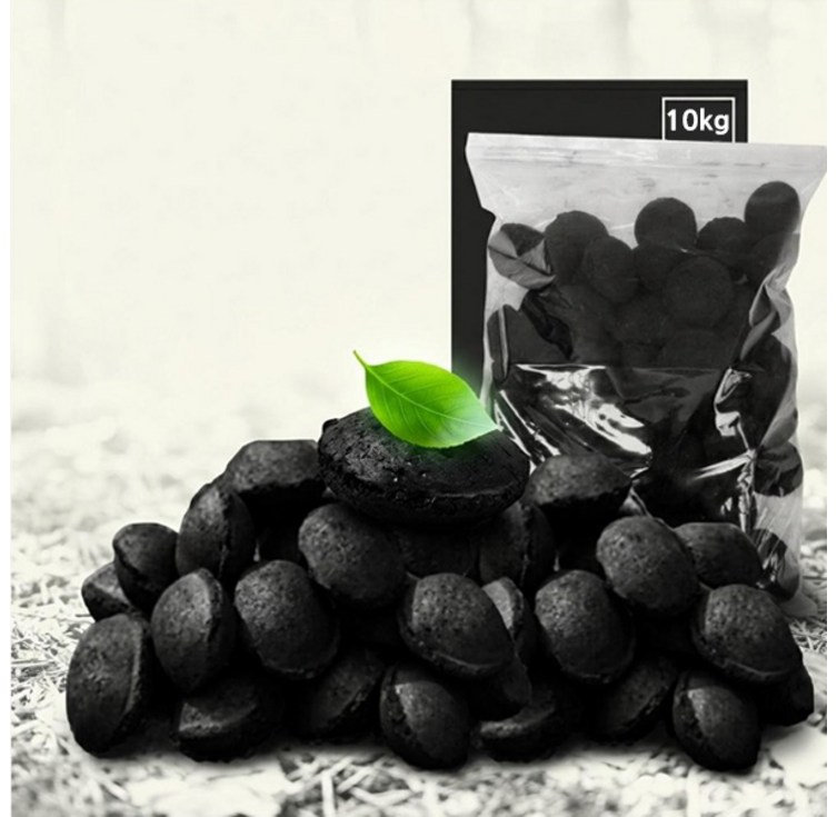 야자숯 코코넛 브리켓 14Kg 바베큐 구이용숯 캠핑숯