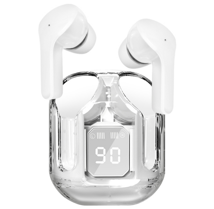 넥소닉 LCD 블루투스 무선 이어폰 IX, 화이트